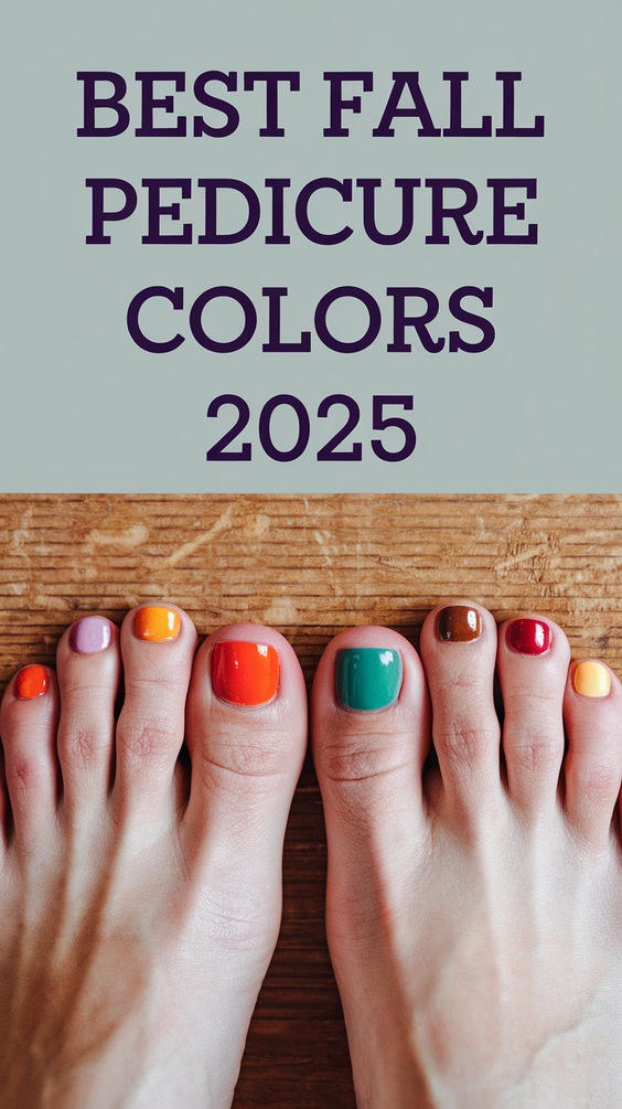 Creative Fall Pedicure Colors 2025: Bold, Elegant, and Stylish Ideas for Autumn Nail Inspiration