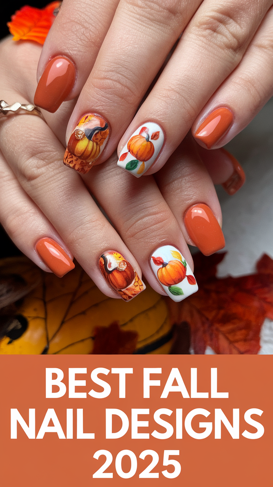 Fall Nail Designs 2025: Stunning Seasonal Looks to Elevate Your Autumn Style and Inspire Your Next Set