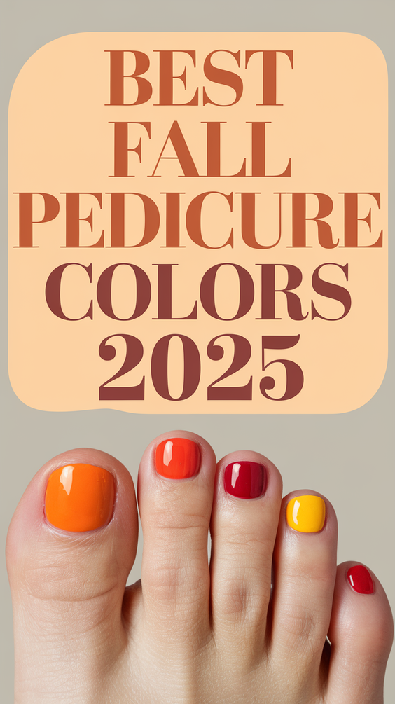 Creative Fall Pedicure Colors 2025: Bold, Elegant, and Stylish Ideas for Autumn Nail Inspiration