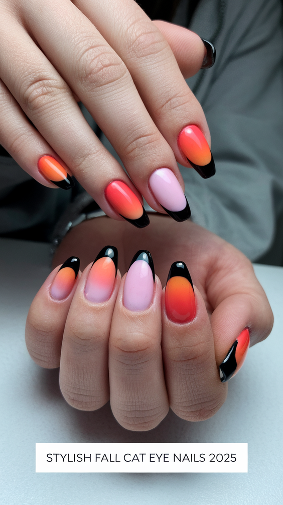 Stylish Fall Cat Eye Nails 2025 – Magnetic Designs That Will Elevate Your Autumn Look Instantly