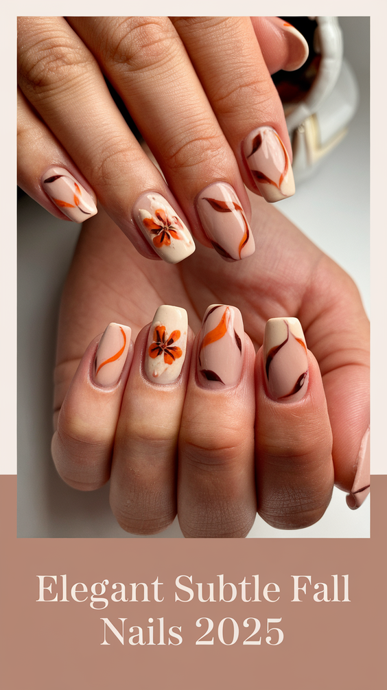 Subtle Fall Nails 2025 Ideas to Elevate Your Seasonal Look with Elegant and Minimal Designs