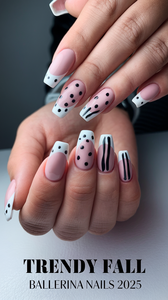 Elegant Designs for Fall Ballerina Nails 2025 That Embrace Gold, Matte, and Autumn Leaf Art