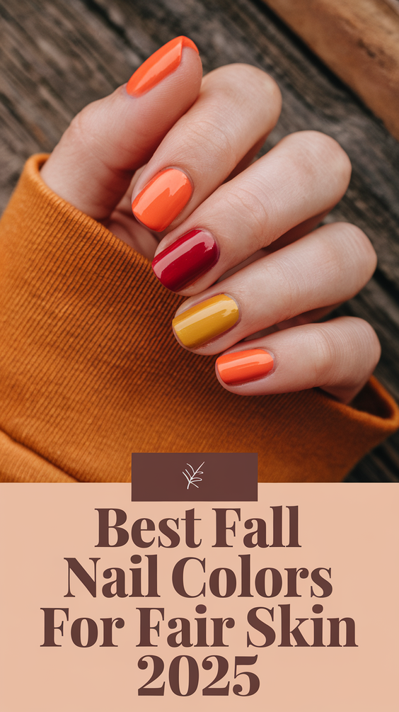 Trendy Fall 2025 Nail Colors for Fair Skin: 20 Chic Ideas to Elevate Your Manicure This Autumn