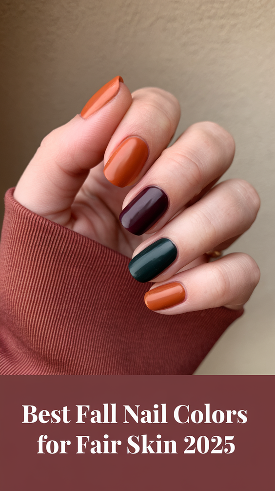 Trendy Fall 2025 Nail Colors for Fair Skin: 20 Chic Ideas to Elevate Your Manicure This Autumn