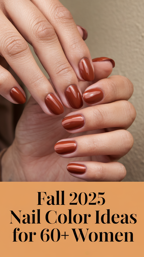 Fall Nail Color Ideas for Women Over 60 That Are Elegant, Stylish, and Totally 2025-Ready