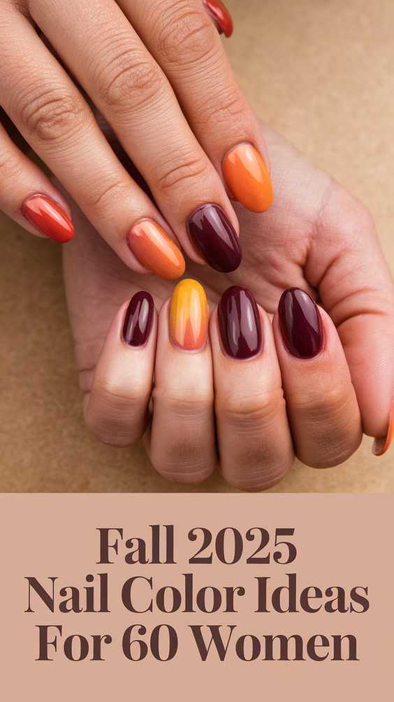 Fall Nail Color Ideas for Women Over 60 That Are Elegant, Stylish, and Totally 2025-Ready