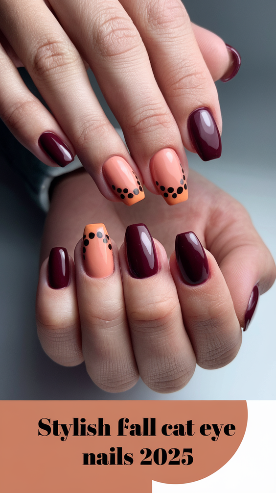 Stylish Fall Cat Eye Nails 2025 – Magnetic Designs That Will Elevate Your Autumn Look Instantly
