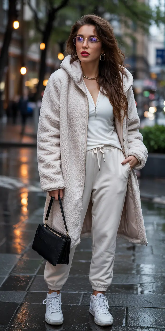 Comfy Winter Outfits 2025 Head-to-Toe Neutrals With Joggers