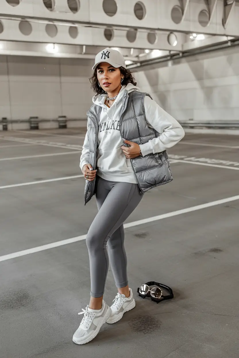 Comfy Winter Outfits 2025 Sporty Layers With a Casual Twist