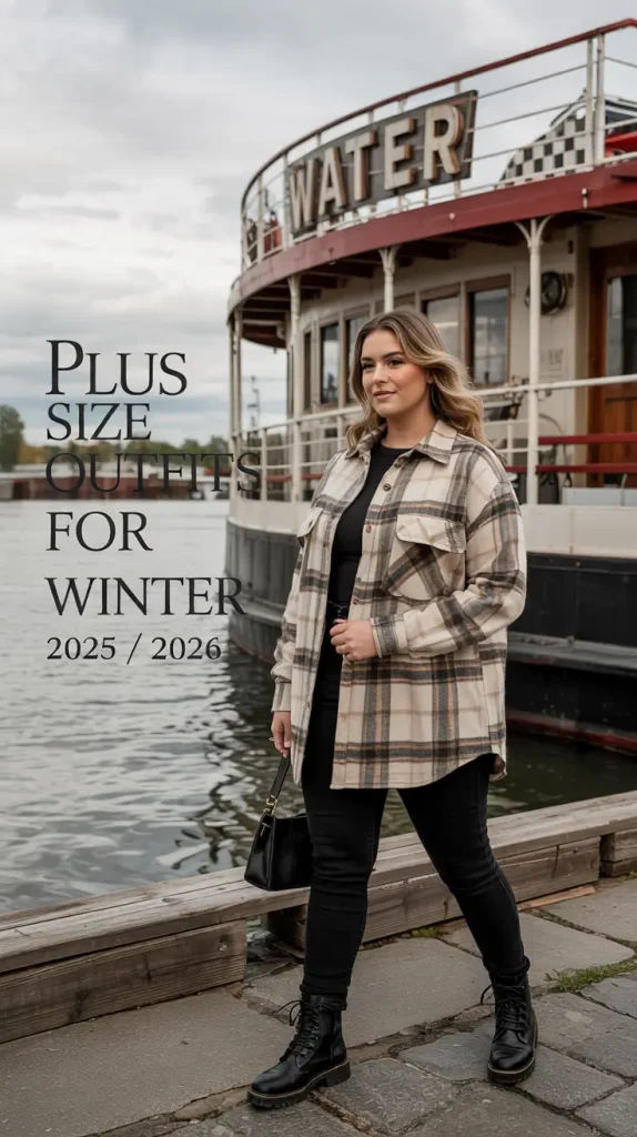 Plus Size Outfits for Winter 2025 / 2026 – Casual, Dressy & Work Inspiration