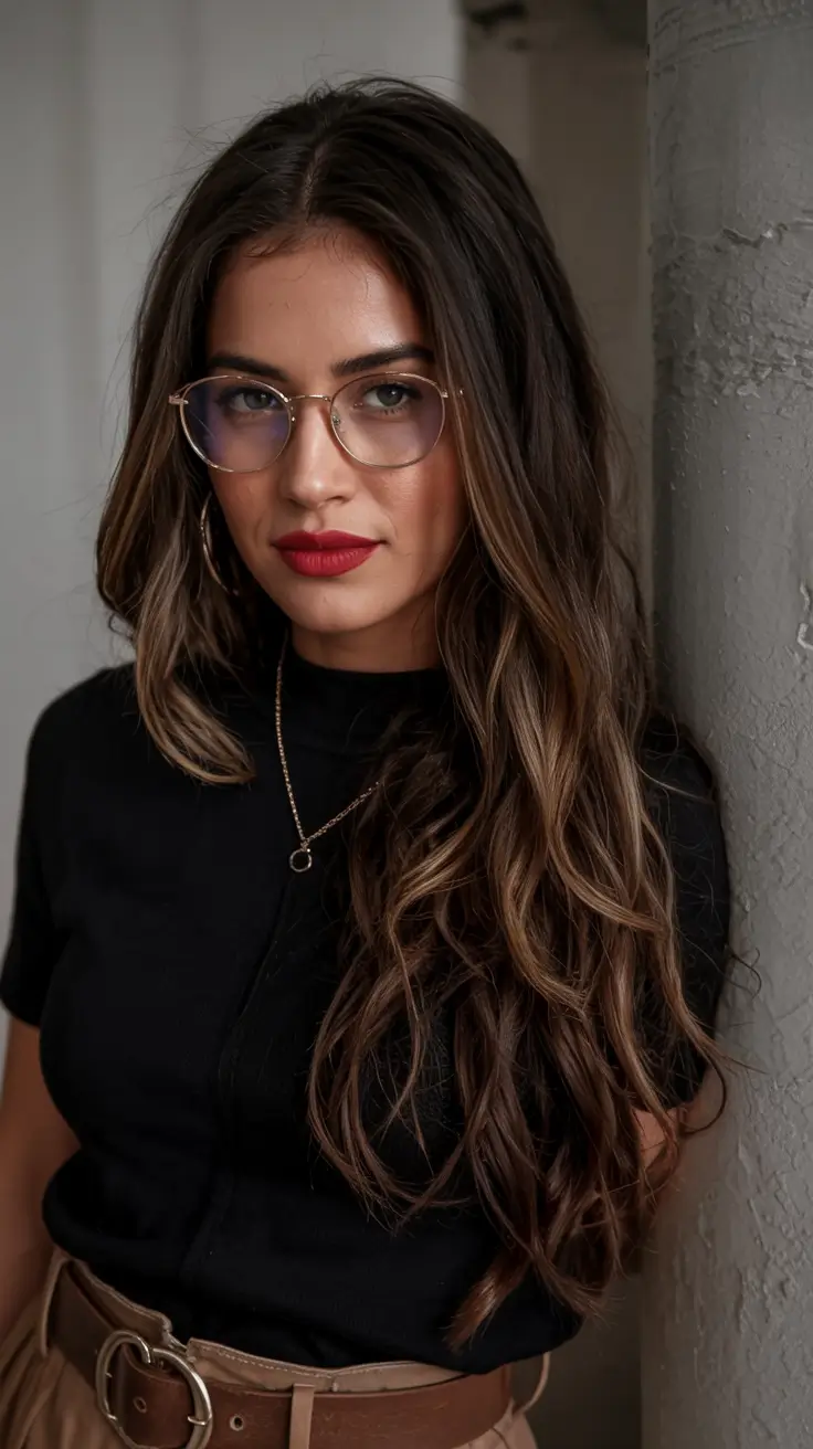 Soft Winter Hair Colors 2025–2026 Chestnut Brown With Soft Dimension