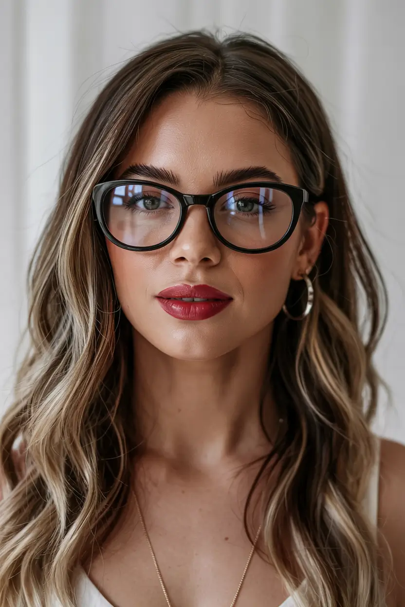 Soft winter hair colors 2025–2026 Classic Brunette with Subtle Dimension