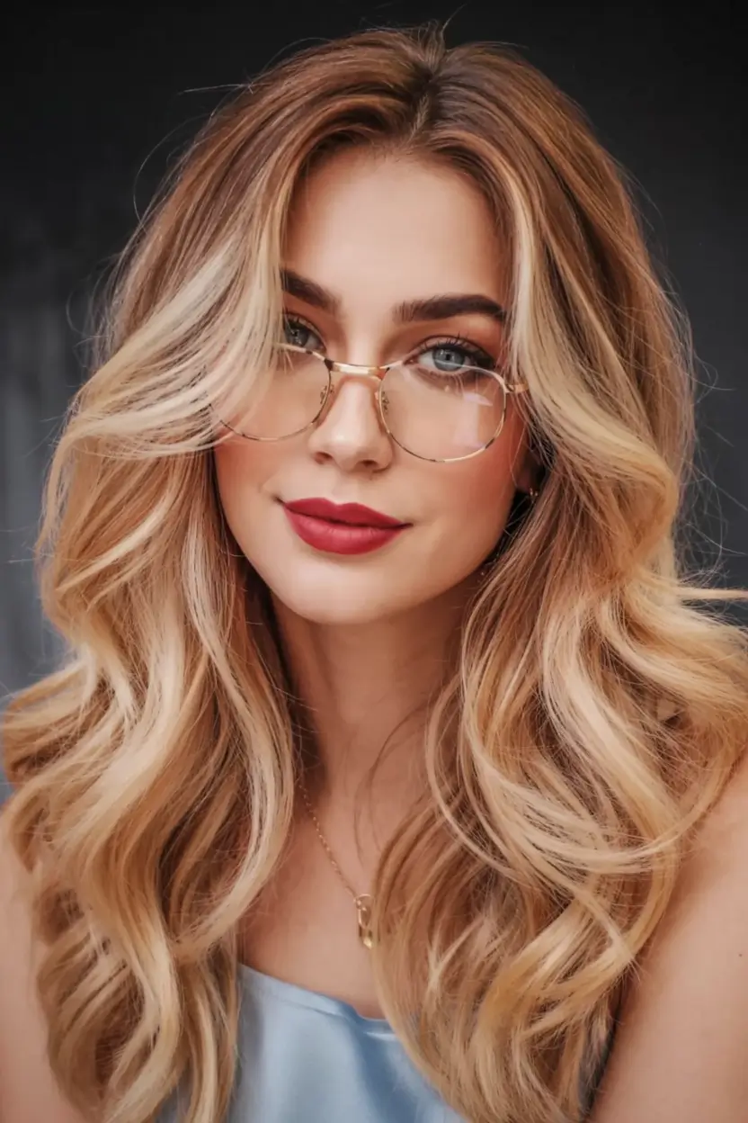 Trending Hair Colors Winter 2025–2026 Buttery Blonde Glam