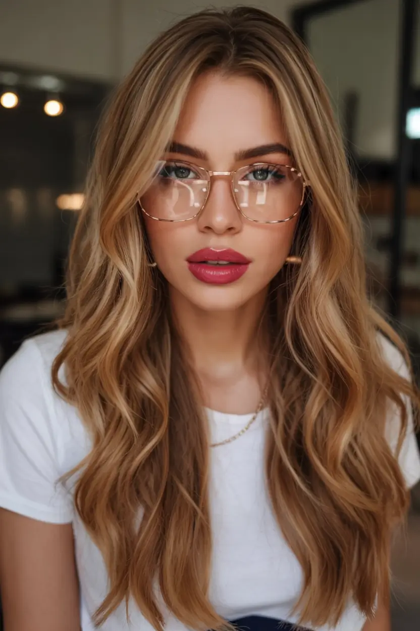 Trending Hair Colors Winter 2025–2026 Golden Caramel Layers