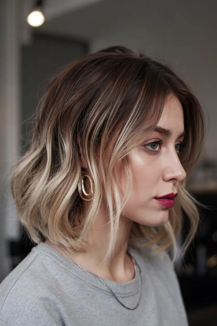 Winter haircuts and colors Dimensional Blonde Bob