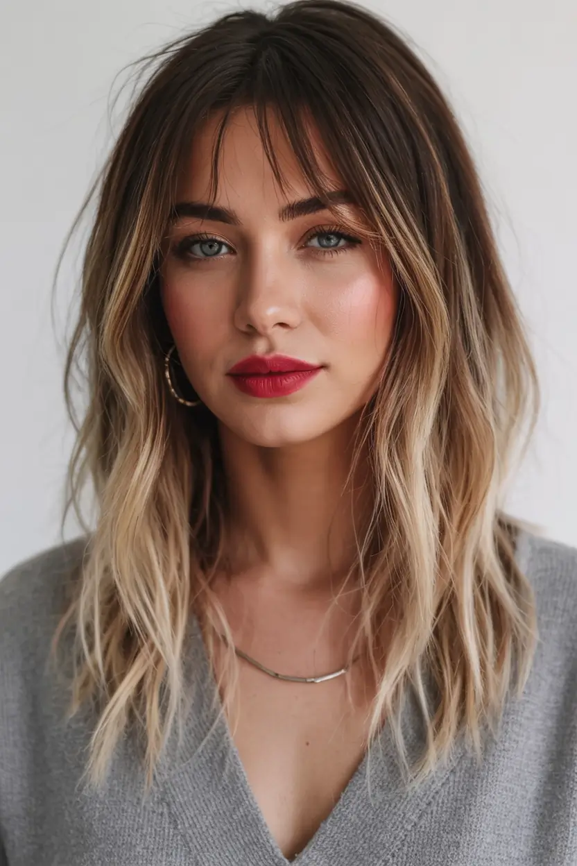 Winter haircuts and colors Bronde With Subtle Balayage