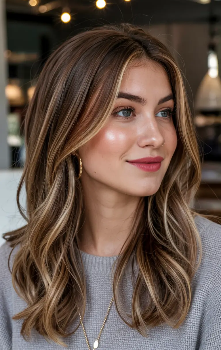 Winter haircuts and colors Classic Bronde With Subtle Layers