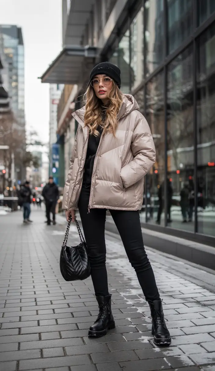 winter outfits cold Modern City Edge with Grunge Spirit