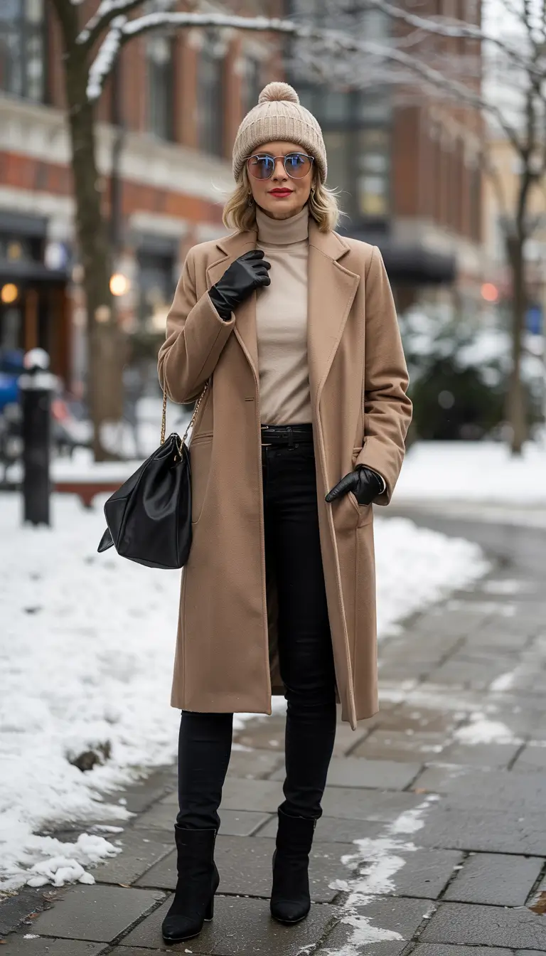 winter outfits over 40 Timeless Neutrals With a Modern Edge
