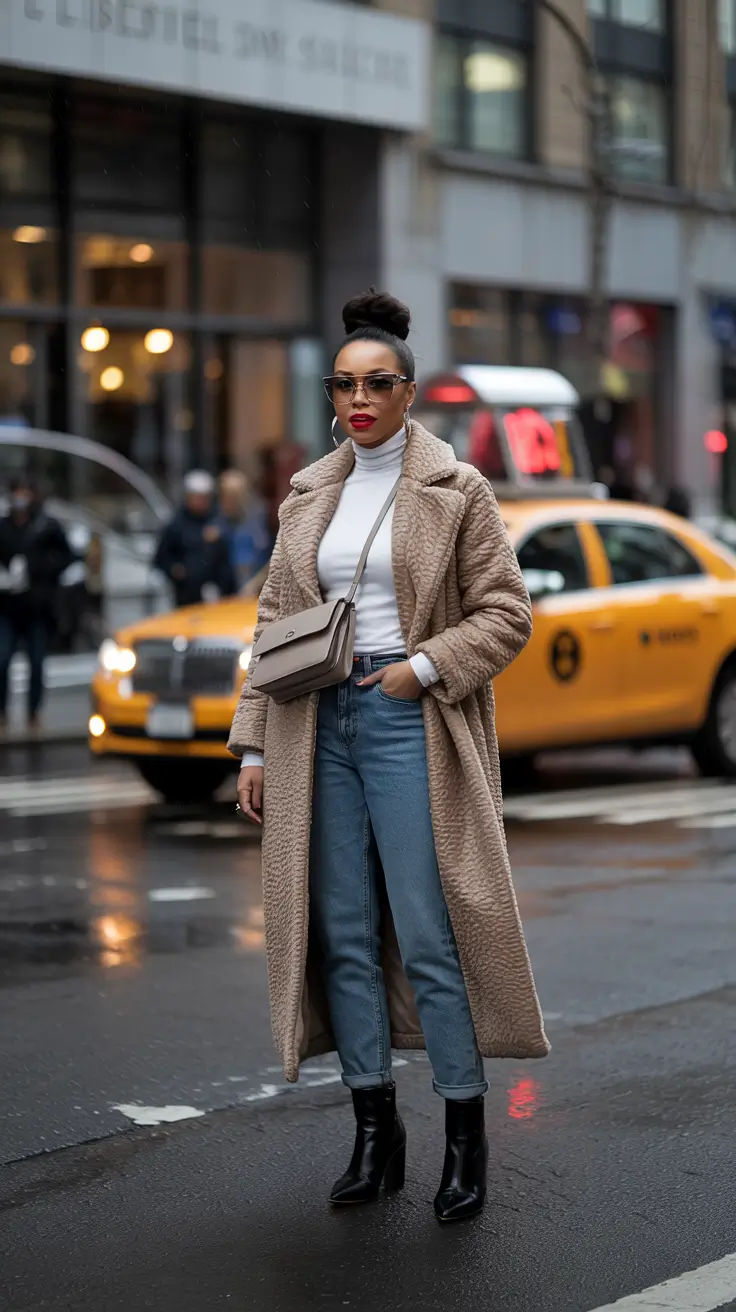 winter outfits over 40 City Chic With a Modern Twist