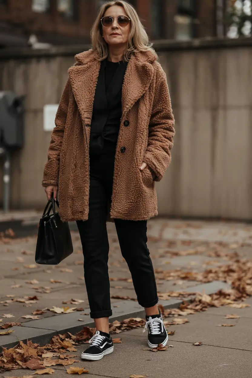 winter outfits over 40 Effortless Warmth With a Cozy Twist