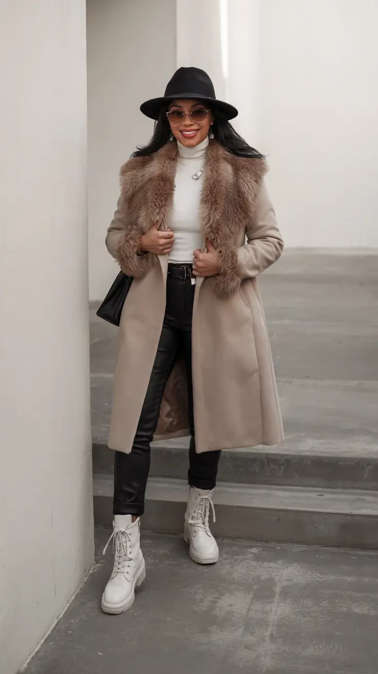 winter outfits over 40 Boho Glam With Modern Confidence