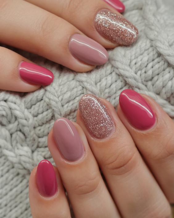 Stylish Pink Fall Nails 2025 Ideas: Soft, Short, Almond and Square Designs to Try This Autumn
