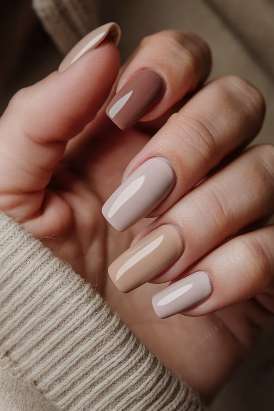 Chic Neutral Fall Nails 2025: Top 20 Soft, Stylish Autumn Manicure Ideas for Everyday Glam