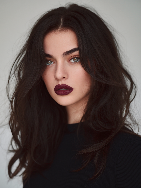 Deep Winter Hair Colors 2025–2026: Bold Shades for a Dramatic Seasonal Look