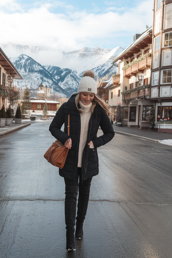 Winter Outfits Aesthetic 2025–2026: Chic Coats, Cozy Knits, and Bold Boots for Effortless Style