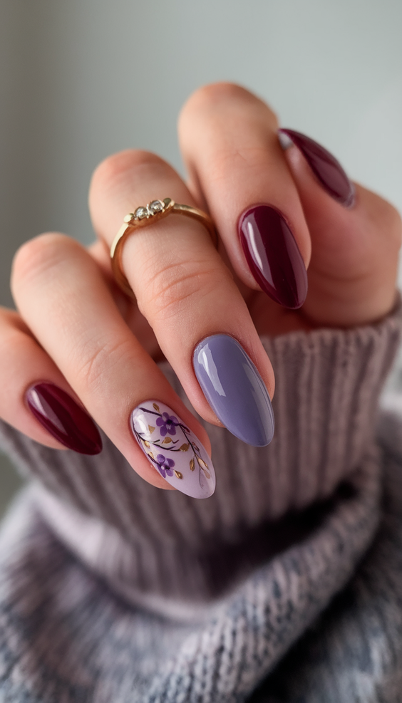 Fall Winter Nails Color 2025–2026: Trendy Seasonal Shades and Festive Nail Art Inspirations