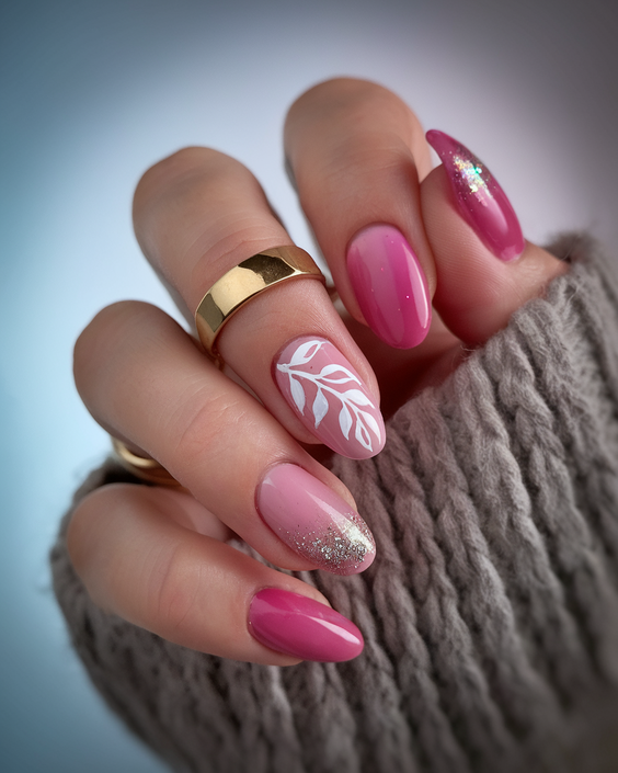 Stylish Pink Fall Nails 2025 Ideas: Soft, Short, Almond and Square Designs to Try This Autumn