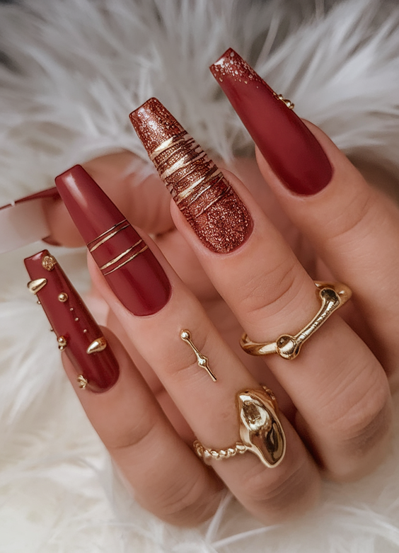 Stylish Red Fall Nails 2025: Trendy Designs for a Bold Seasonal Manicure