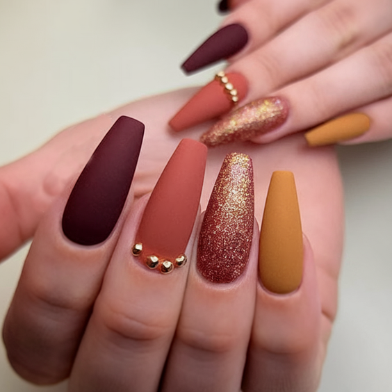 Top 2025 Fall Nail Colors: Rich Leaf Art, Glitter Trends, and OPI’s Most Popular Seasonal Shades