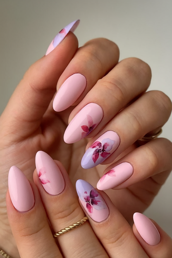 Stylish Pink Fall Nails 2025 Ideas: Soft, Short, Almond and Square Designs to Try This Autumn