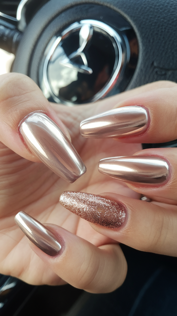 Fall 2025 Chrome Nails: 20 Must-Try Metallic Looks for the Ultimate Autumn Glamour