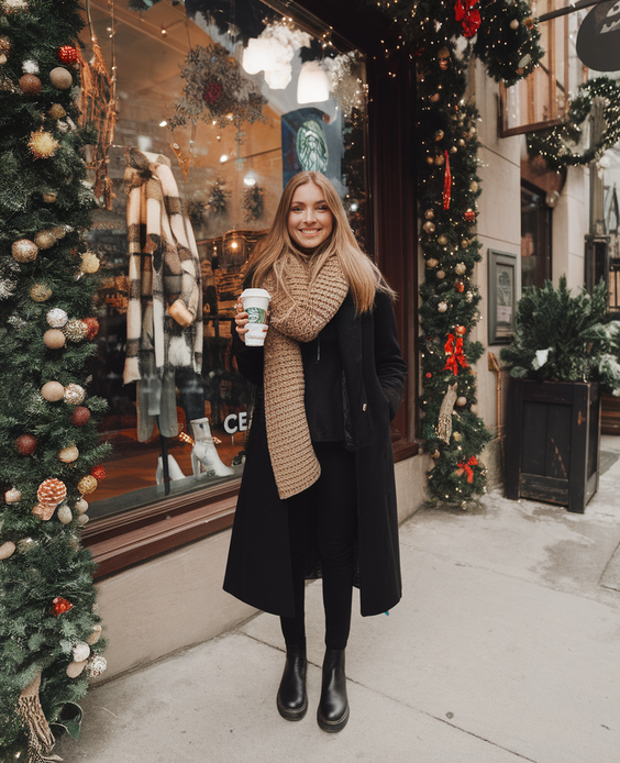 Winter Outfits Aesthetic 2025–2026: Chic Coats, Cozy Knits, and Bold Boots for Effortless Style