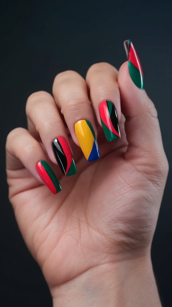 Fall Color-Block Nails 2025: Bold Art-Inspired Designs That Transform Your Autumn Nail Game
