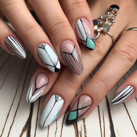 Geometric Nail Art for Fall 2025: 20 Stunning Designs That Define the Season's Boldest Trend
