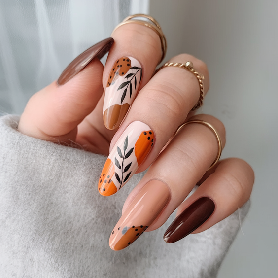 Fall Winter Nails Color 2025–2026: Trendy Seasonal Shades and Festive Nail Art Inspirations