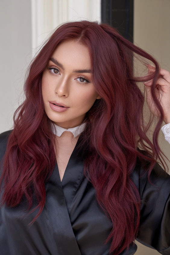 Deep Winter Hair Colors 2025–2026: Bold Shades for a Dramatic Seasonal Look