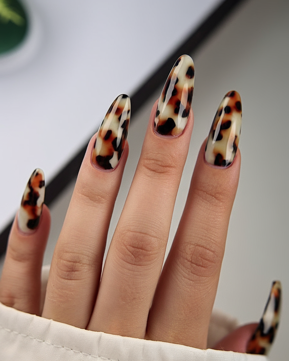 Fall Tortoiseshell Nails 2025: 20 Trendy Designs to Elevate Your Seasonal Manicure Game