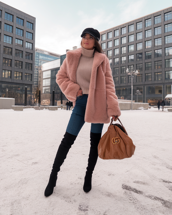 Winter Outfits Aesthetic 2025–2026: Chic Coats, Cozy Knits, and Bold Boots for Effortless Style