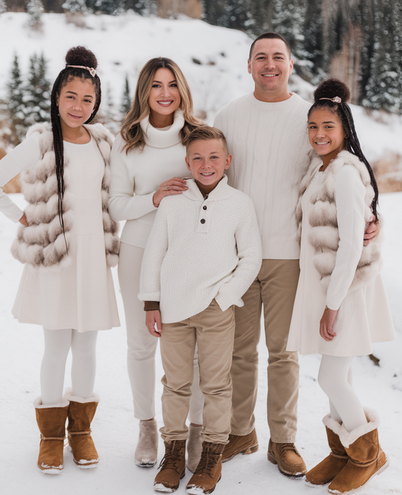 Winter 2025 2026 Family Photo Outfits Ideas for Stylish Seasonal Portraits That Feel Warm and Timeless