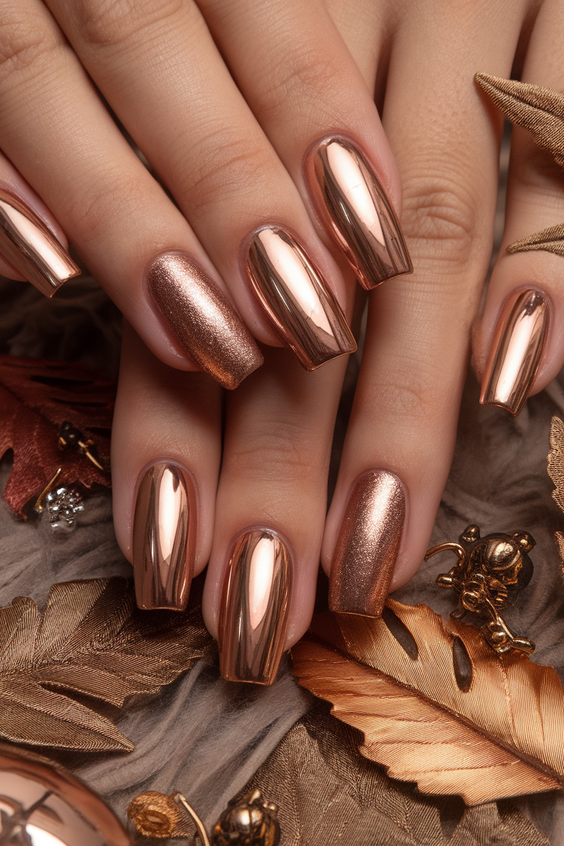 Fall 2025 Chrome Nails: 20 Must-Try Metallic Looks for the Ultimate Autumn Glamour