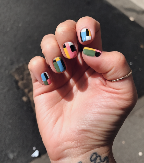 Fall Color-Block Nails 2025: Bold Art-Inspired Designs That Transform Your Autumn Nail Game