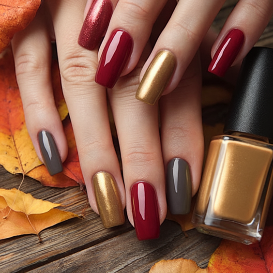 Top 2025 Fall Nail Colors: Rich Leaf Art, Glitter Trends, and OPI’s Most Popular Seasonal Shades