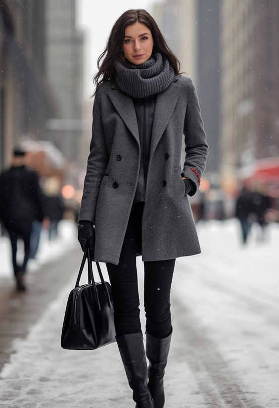 Winter Outfits Aesthetic 2025–2026: Chic Coats, Cozy Knits, and Bold Boots for Effortless Style