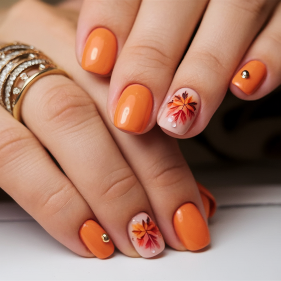 Top 2025 Fall Nail Colors: Rich Leaf Art, Glitter Trends, and OPI’s Most Popular Seasonal Shades