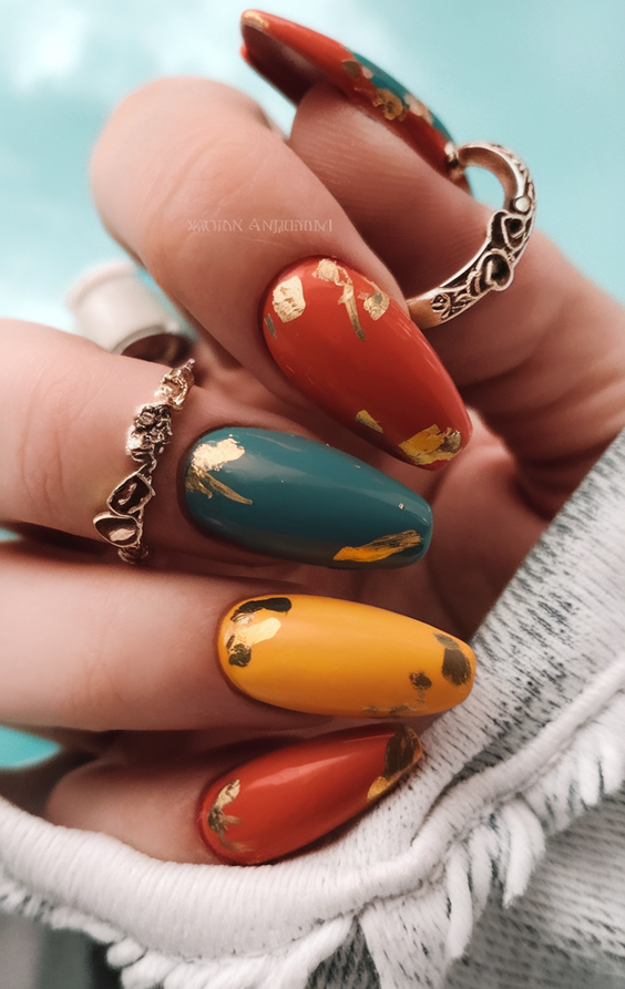 Fall Color-Block Nails 2025: Bold Art-Inspired Designs That Transform Your Autumn Nail Game